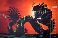 Cina: le cause della crisi e le opportunità per gli investitori China stock market graph ticker